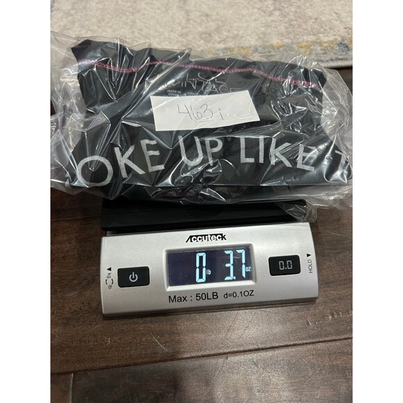 I Woke Up Like This LOL Vintage NWT  Black Graphic Tank Top Sz XL - Picture 9 of 9